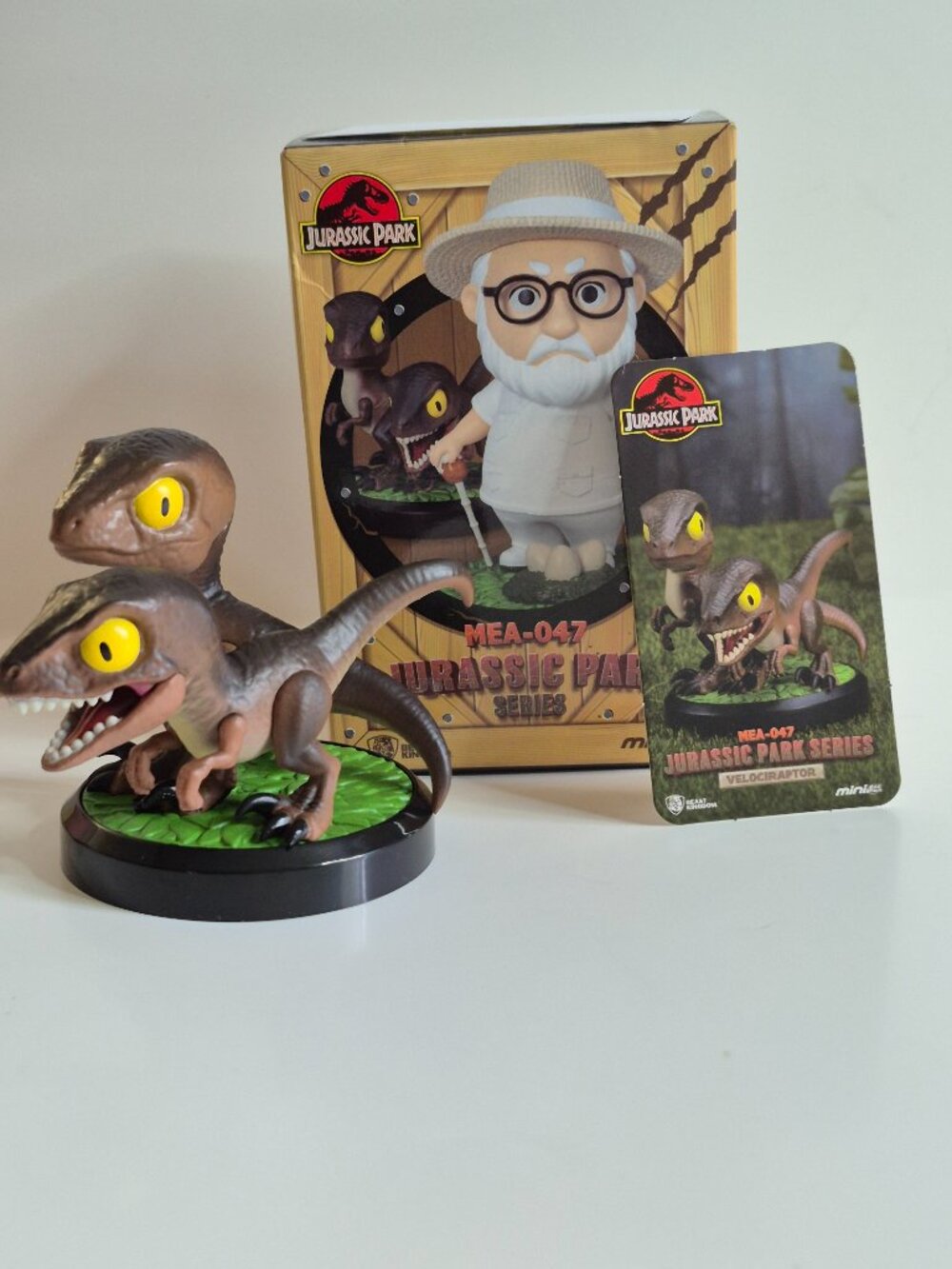 Jurassic Park VELOCIRAPTOR Blind Box Mini Figure - Beast Kingdom New Opened Box